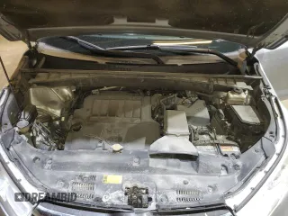 2014 Toyota Highlander XLE z VIN 5TDJKRFH7ES043965, wystawiony jako Copart lot #88438325 z przebiegiem 283 314 mil mil oraz Szkoda całkowita • Salvage title. Historia ofert i sprzedaży dostępna na DreamBid. Obrazek 12.