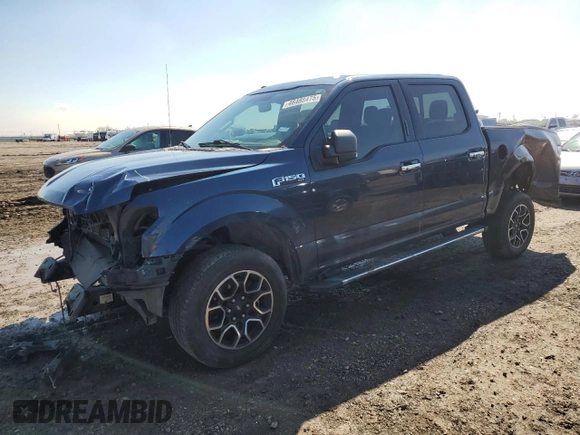 2017 Ford F-150 XL with VIN 1FTEW1C80HKD49171, listed as a Copart auction lot 46488475 with 172,675 mi miles and Salvage Title. Bid and sale history available at carsss.com. Image 1.