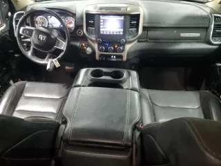 2019 Ram 1500 Laramie with VIN 1C6SRFDT2KN795605, listed as a Copart auction lot 88494875 with 156,046 mi miles and Salvage Title. Bid and sale history available at carsss.com. Image 8.