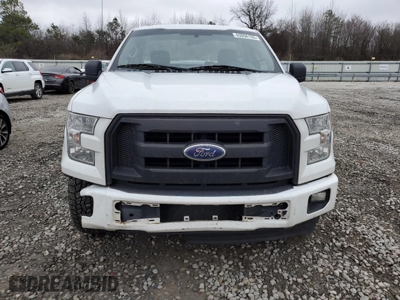 2017 Ford F-150 XL with VIN 1FTMF1C87HKD66688, listed as a Copart auction lot 43956155 with 191,424 mi miles and Salvage Title. Bid and sale history available at carsss.com. Image 5.