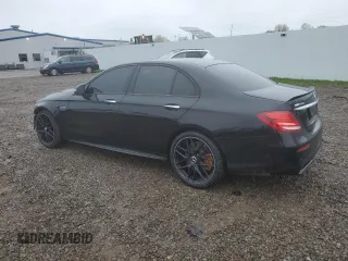 2019 Mercedes-Benz E 63 S AMG with VIN WDDZF8KB9KA507467, listed as a Copart auction lot 56385015 with 58,603 mi miles and Salvage Title. Bid and sale history available at DreamBid. Image 2.