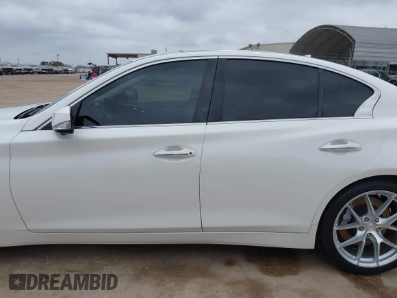 2020 Infiniti Q50 Luxe with VIN JN1EV7AP4LM200455, listed as a IAAI auction lot 41514036 with 76,441 mi miles and . Bid and sale history available at DreamBid. Image 14.