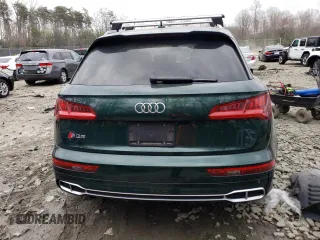 2018 Audi SQ5 Premium Plus with VIN WA1A4AFY7J2142857, listed as a Copart auction lot 46485883 with 0 mi miles. Bid and sale history available at carsss.com. Image 6.