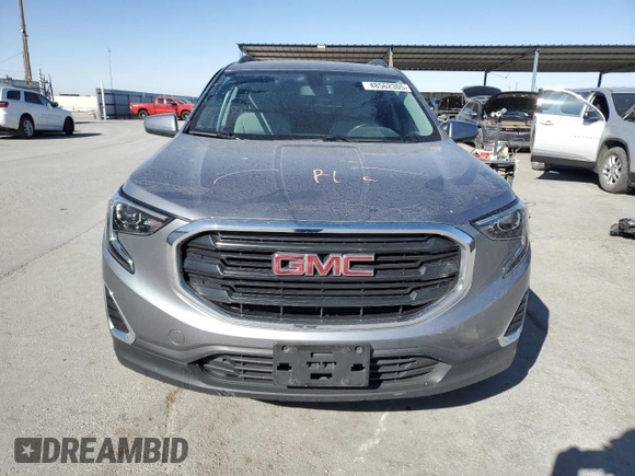 2019 GMC Terrain SLE with VIN 3GKALMEV3KL155790, listed as a Copart auction lot 48562305 with 59,575 mi miles and Salvage title. Bid and sale history available at DreamBid. Image 5.