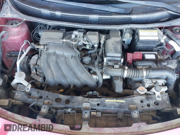 2015 Nissan Versa SV with VIN 3N1CN7AP3FL867362, listed as a IAAI auction lot 41884443 with 128,616 mi miles. Bid and sale history available at carsss.com. Image 10.