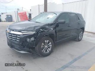 2025 Chevrolet Equinox FWD LT with VIN 3GNAXHEG5SL188502, listed as a IAAI auction lot 42127167 with 2,530 mi miles and . Bid and sale history available at DreamBid. Image 2.