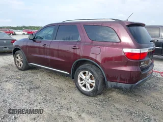 2012 Dodge Durango Crew z VIN 1C4RDHDG1CC144421, wystawiony jako IAAI lot #42232137 z przebiegiem 215 051 mil mil oraz . Historia ofert i sprzedaży dostępna na DreamBid. Obrazek 3.