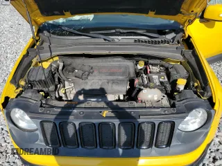 2017 Jeep Renegade Altitude with VIN ZACCJABB5HPF93679, listed as a Copart auction lot 57417255 with 106,098 mi miles and Salvage title. Bid and sale history available at DreamBid. Image 11.
