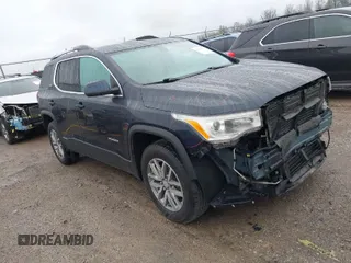 2017 GMC Acadia SLE with VIN 1GKKNSLAXHZ281407, listed as a IAAI auction lot 41911752 with 142,418 mi miles. Bid and sale history available at carsss.com. Image 1.