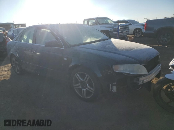 2005 Audi A4 3.2L with VIN WAUDG68E55A510438, listed as a Copart auction lot 83789484 with 136,393 mi miles and Clean Title. Bid and sale history available at carsss.com. Image 4.