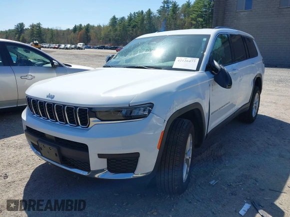 2024 Jeep Grand Cherokee Altitude X with VIN 1C4RJKAG3R8532742, listed as a IAAI auction lot 42126477 with 12,445 mi miles and . Bid and sale history available at DreamBid. Image 2.