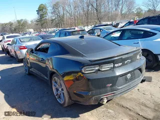 2021 Chevrolet Camaro 1LT with VIN 1G1FB1RSXM0132471, listed as a IAAI auction lot 41617800 with 1 mi miles. Bid and sale history available at carsss.com. Image 3.