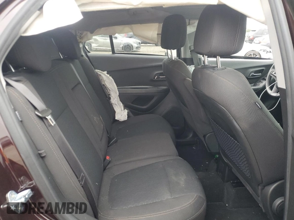 2021 Chevrolet Trax LS with VIN KL7CJNSB6MB307928, listed as a Copart auction lot 44016595 with 50,546 mi miles and Salvage Title. Bid and sale history available at carsss.com. Image 10.