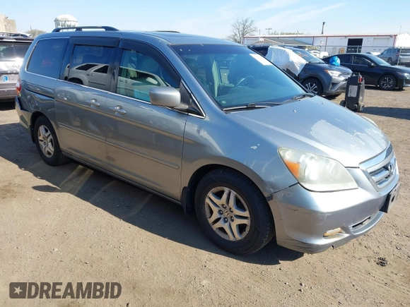 2006 Honda Odyssey EX-L with VIN 5FNRL38696B077792, listed as a IAAI auction lot 42048793 with 149,868 mi miles and . Bid and sale history available at carsss.com. Image 1.