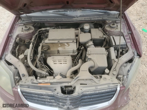 2007 Mitsubishi Galant ES with VIN 4A3AB36FX7E056176, listed as a Copart auction lot 82547574 with 0 mi miles and Salvage Title. Bid and sale history available at carsss.com. Image 11.