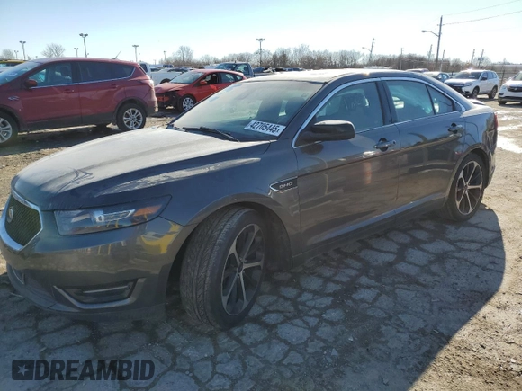 2015 Ford Taurus SHO with VIN 1FAHP2KT1FG182797, listed as a Copart auction lot 42705445 with 251,206 mi miles and Salvage Title. Bid and sale history available at DreamBid. Image 1.