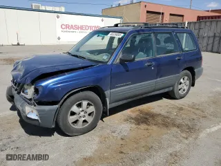 2001 Subaru Forester L with VIN JF1SF63571H739621, listed as a Copart auction lot 48336695 with 98,107 mi miles and Salvage Title. Bid and sale history available at carsss.com. Image 1.