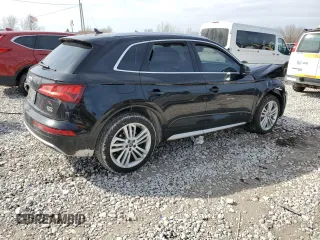 2018 Audi Q5 Premium Plus with VIN WA1BNAFY5J2168083, listed as a Copart auction lot 50024735 with 0 mi miles and Clean Title. Bid and sale history available at carsss.com. Image 3.