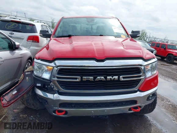 2019 Ram 1500 Big Horn с VIN 1C6SRFFT1KN650004, выставлен на аукционе IAAI как лот 42119833 с пробегом 84 399 миль миль и . История ставок и продаж доступна на DreamBid. Изображение 12.