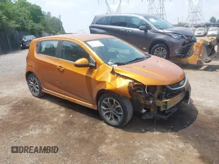 2017 Chevrolet Sonic LT with VIN 1G1JD6SG0H4117449, listed as a IAAI auction lot 42439944 with 63,397 mi miles and . Bid and sale history available at DreamBid. Image 1.