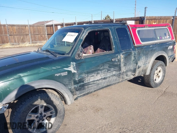 2002 Ford Ranger XL Fleet with VIN 1FTZR45EX2PA41562, listed as a IAAI auction lot 41518437 with 302,842 mi miles. Bid and sale history available at carsss.com. Image 6.