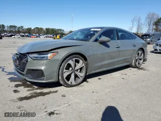 2022 Audi A7 Prestige with VIN WAUV2BF22NN066481, listed as a Copart auction lot 46341035 with 35,827 mi miles and Salvage Title. Bid and sale history available at carsss.com. Image 1.