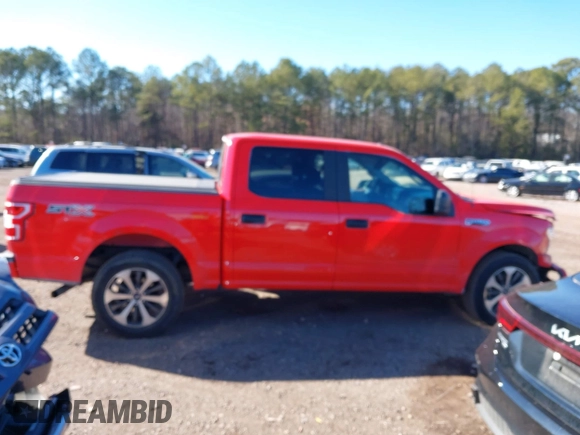 2019 Ford F-150 XL with VIN 1FTEW1C4XKKE32286, listed as a IAAI auction lot 41379079 with 156,726 mi miles and . Bid and sale history available at DreamBid. Image 13.