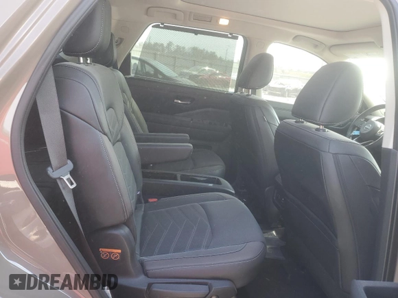 2023 Nissan Pathfinder Platinum with VIN 5N1DR3DH7PC253555, listed as a Copart auction lot 46438245 with 24,008 mi miles and Salvage title. Bid and sale history available at DreamBid. Image 11.