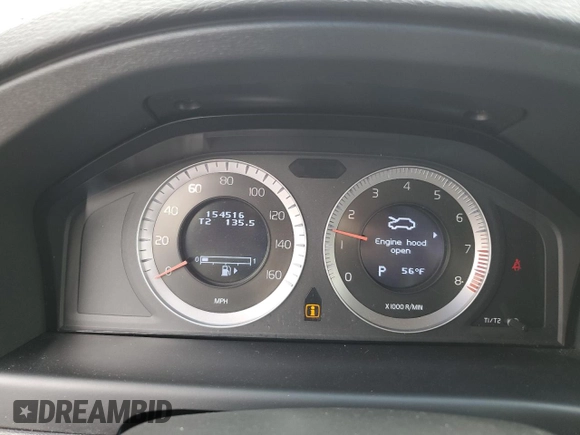 2011 Volvo XC70 3.2L with VIN YV4952BZ7B1099457, listed as a Copart auction lot 75051874 with 154,516 mi miles and Salvage Title. Bid and sale history available at DreamBid. Image 9.