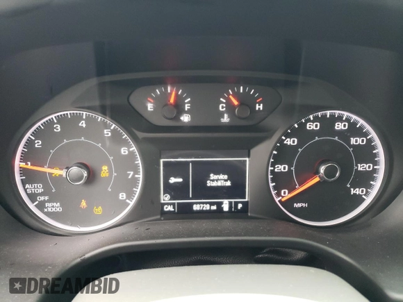 2019 GMC Acadia SLE with VIN 1GKKNRLA7KZ293790, listed as a Copart auction lot 56203925 with 68,729 mi miles and Salvage title. Bid and sale history available at DreamBid. Image 9.