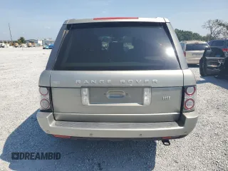 2011 Land Rover Range Rover HSE with VIN SALME1D41BA350040, listed as a Copart auction lot 57609055 with 137,440 mi miles and Clean title. Bid and sale history available at DreamBid. Image 6.