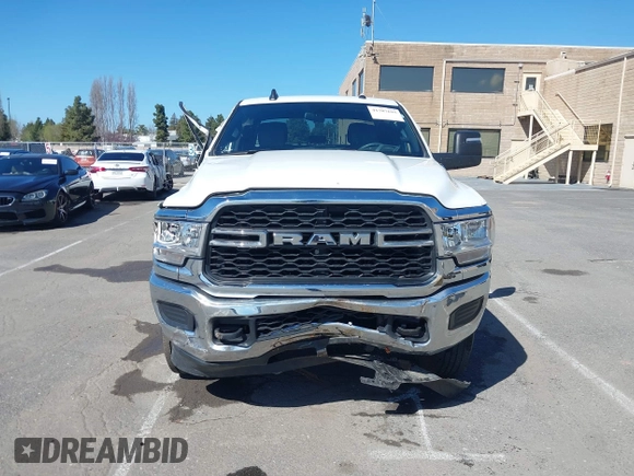 2024 Ram 2500 Tradesman with VIN 3C6UR5CL4RG223796, listed as a IAAI auction lot 41707695 with 37,056 mi miles. Bid and sale history available at carsss.com. Image 6.