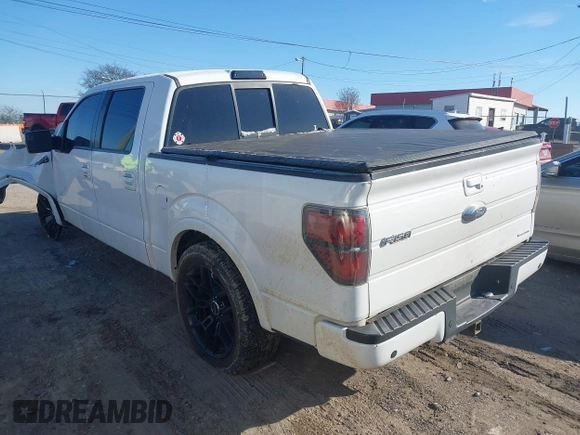 2012 Ford F-150 XL with VIN 1FTFW1CF8CFC89225, listed as a IAAI auction lot 41618046 with 130,405 mi miles. Bid and sale history available at carsss.com. Image 3.