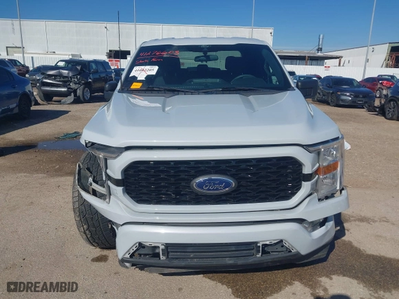 2021 Ford F-150 XL with VIN 1FTEW1C50MKE81542, listed as a IAAI auction lot 41276603 with 80,473 mi miles. Bid and sale history available at carsss.com. Image 13.