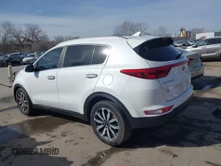 2017 Kia Sportage EX with VIN KNDPN3ACXH7168516, listed as a IAAI auction lot 41813764 with 88,594 mi miles and . Bid and sale history available at carsss.com. Image 3.