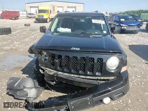 2014 Jeep Patriot Sport z VIN 1C4NJPBA9ED769615, wystawiony jako Copart lot #56385725 z przebiegiem 185 603 mil mil oraz Szkoda całkowita • Salvage title. Historia ofert i sprzedaży dostępna na DreamBid. Obrazek 13.
