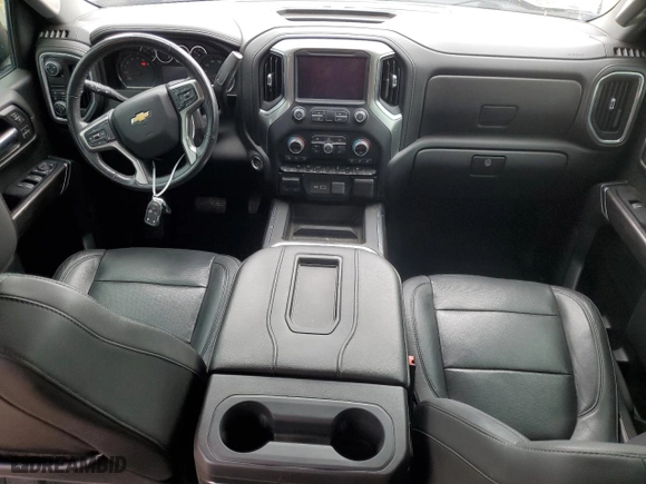 2019 Chevrolet Silverado 1500 LTZ with VIN 1GCPWEED2KZ134786, listed as a Copart auction lot 73515084 with 90,422 mi miles and Salvage Title. Bid and sale history available at carsss.com. Image 8.
