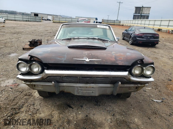 1965 Ford Thunderbird with VIN 5Y83Z115832, listed as a Copart auction lot 50210145 with 25,612 mi miles and Clean Title. Bid and sale history available at DreamBid. Image 5.