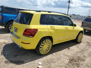 2015 Mercedes-Benz GLK 350 with VIN WDCGG5HB9FG353182, listed as a Copart auction lot 60457114 with 115,118 mi miles and Salvage Title. Bid and sale history available at DreamBid. Image 3.