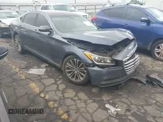 2016 Hyundai Genesis 3.8L z VIN KMHGN4JE7GU112181, wystawiony jako IAAI lot #41971162 z przebiegiem Nie podano mil oraz . Historia ofert i sprzedaży dostępna na DreamBid. Obrazek 1.