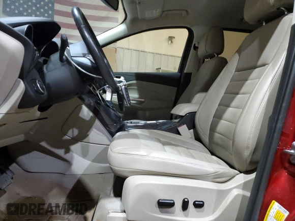 2016 Ford Escape Titanium with VIN 1FMCU9J93GUB50010, listed as a Copart auction lot 85887364 with 36,333 mi miles and Salvage Title. Bid and sale history available at DreamBid. Image 7.