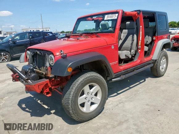 2008 Jeep Wrangler Rubicon z VIN 1J8GA69168L551367, wystawiony jako Copart lot #59166875 z przebiegiem Nie podano mil oraz Czysty tytuł • Clean title. Historia ofert i sprzedaży dostępna na DreamBid. Obrazek 1.