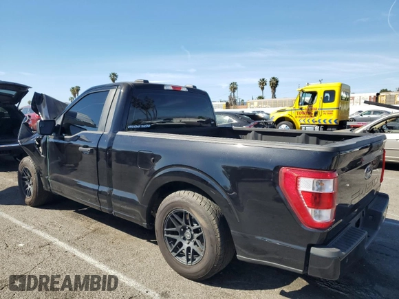 2023 Ford F-150 XL with VIN 1FTMF1C54PKG17414, listed as a Copart auction lot 47793275 with 19,053 mi miles and Salvage Title. Bid and sale history available at carsss.com. Image 2.