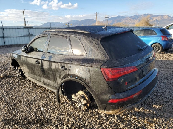 2022 Audi SQ5 Premium Plus with VIN WA1B4AFY5N2126277, listed as a Copart auction lot 76805603 with 16,529 mi miles and . Bid and sale history available at DreamBid. Image 2.