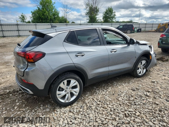 2024 Buick Encore GX Preferred с VIN KL4AMCSL1RB000098, выставлен на аукционе Copart как лот 62371475 с пробегом 30 116 миль миль и На запчасти • Non repairable. История ставок и продаж доступна на DreamBid. Изображение 3.