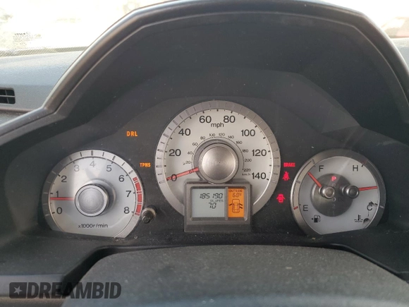 2011 Honda Pilot EX-L with VIN 5FNYF4H65BB013820, listed as a Copart auction lot 49693825 with 185,190 mi miles and Salvage Title. Bid and sale history available at carsss.com. Image 9.