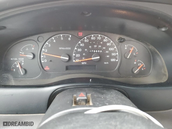 2003 Mazda B-Series 2WD Truck SX with VIN 4F4YR12D13TM14705, listed as a Copart auction lot 44674785 with 79,668 mi miles and Salvage Title. Bid and sale history available at carsss.com. Image 9.