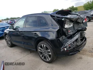 2019 Audi SQ5 Premium Plus with VIN WA1B4AFY7K2093004, listed as a Copart auction lot 61999783 with 25,272 mi miles. Bid and sale history available at carsss.com. Image 2.