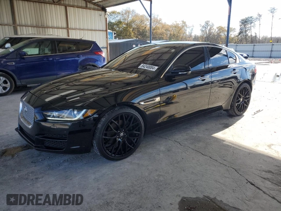 2018 Jaguar XE 20d Premium with VIN SAJAJ4FN2JCP18422, listed as a Copart auction lot 84240084 with 70,374 mi miles and Salvage Title. Bid and sale history available at carsss.com. Image 1.