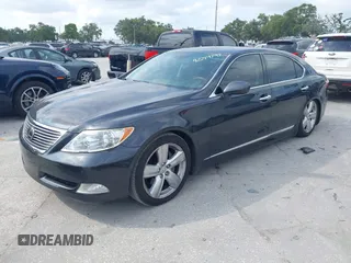 2008 Lexus LS 460 L with VIN JTHGL46F385031829, listed as a IAAI auction lot 42219797 with 162,332 mi miles and . Bid and sale history available at DreamBid. Image 2.